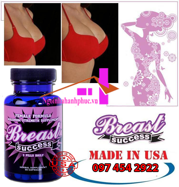 Sản phẩm hỗ trợ to ngực Breast Success Sản phẩm hỗ trợ to ngực Breast Success